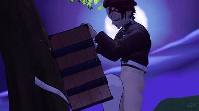 Tanjiro and his Nezuko Puppet having Hot Sex in the Forest