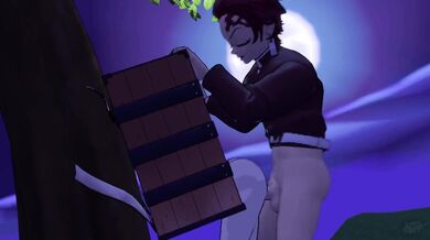 Tanjiro and his Nezuko Puppet having Hot Sex in the Forest