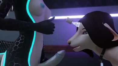 The Secret Life of Sharkie and Her Plushie Companion - A Hentai Love Story