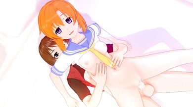 Sex with Kei and Rena