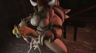 The King of Koopas Stuffs Princess Peach Like a Life-Sized Dildo