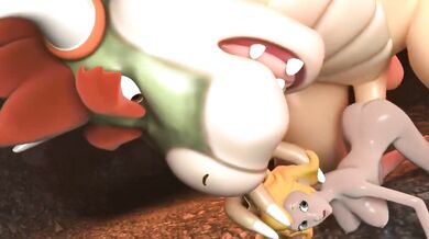The King of Koopas Stuffs Princess Peach Like a Life-Sized Dildo