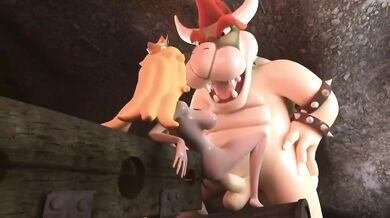 The King of Koopas Stuffs Princess Peach Like a Life-Sized Dildo