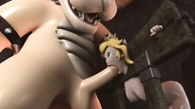 The King of Koopas Stuffs Princess Peach Like a Life-Sized Dildo