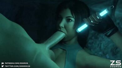Lara Croft gets raped by a Zodiac sign during her latest adventure