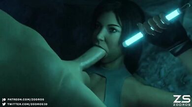 Lara Croft gets raped by a Zodiac sign during her latest adventure