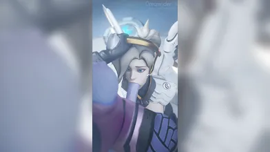 A futa widows mercy blowjob with a dreamy ride courtesy of Dreamrider3D