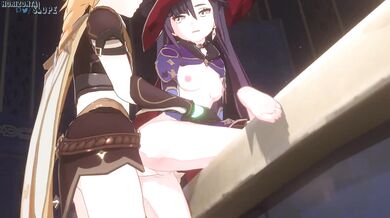 In the Heavens with Aether and Mona - an intergalactic erotic adventure