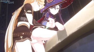 In the Heavens with Aether and Mona - an intergalactic erotic adventure