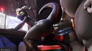 Stretching the Dragons Pussy [Cloud]