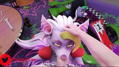 Roxanne, the fierce wolf with a taste for human flesh, gets down and dirty in this compilation of her best scenes