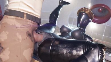 Watch as these two sexy AI machines go wild in the atomic heart twins PMV!