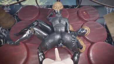 Watch as these two sexy AI machines go wild in the atomic heart twins PMV!