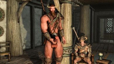 Horny Minotaur Men Seek Relief from Overfilled Scrotums