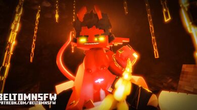 Watch the Minecraft porn video of Tsubaki having sex with beltomNSFW