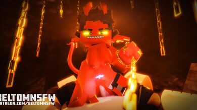 Watch the Minecraft porn video of Tsubaki having sex with beltomNSFW