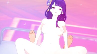 The Raiden Shogun Loop Ani-Non Hentai Porn Video