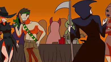 The Adventures of Carrotman and Harriet - A Veggie Love Story