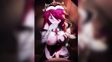 This hentai porn video features a sweet and cute Japanese girl named Rosaria [Kizumashiro] who is in desperate need of sexual release