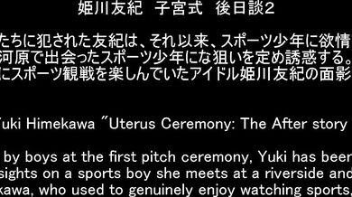 A young girl is caught pleasuring herself in public while her dog watches with a tilted head