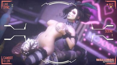 Hey guys, Im Moxxi and Tyreen is having a mouthful of me Welcome to my world where the pleasure is all mine