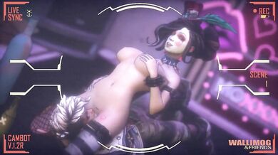 Hey guys, Im Moxxi and Tyreen is having a mouthful of me Welcome to my world where the pleasure is all mine