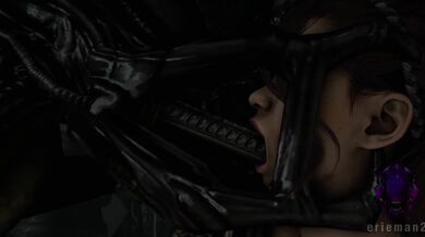 Predaliens Alien Sperm Infiltrates Nicos Womb (Maternity II WIP)