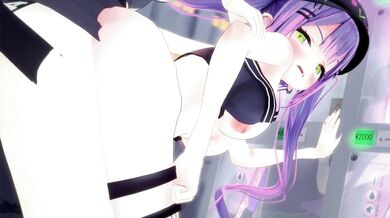 Hardcore Sexual Encounter: Hot MILF Towa Tokoyami and Shishiro Botan in a Steamy Threesome!