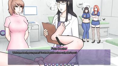 Your futa fantasy has come true in this dom world where you are trapped forever