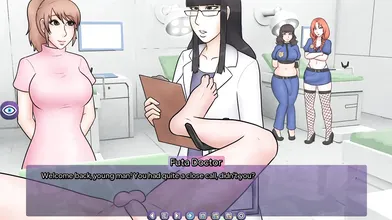 Your futa fantasy has come true in this dom world where you are trapped forever