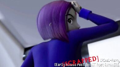 Pixelated Rump Shaking: Raven Perry Twerks for Your Pleasure