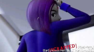 Pixelated Rump Shaking: Raven Perry Twerks for Your Pleasure