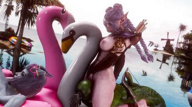 Bloodlust in the Pool: A Brutalisks Warcraft XXX Parody