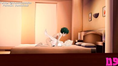 Deku gets a taste of his stepsister Mitsukis house