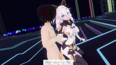 Watch as Kiana takes on her sexy cat-like persona to pleasure herself in the bedroom with some naughty actions!