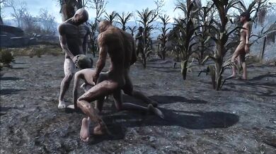 After finding their sister naked and tied up in the basement, two hungry brothers decide to have some fun with her!