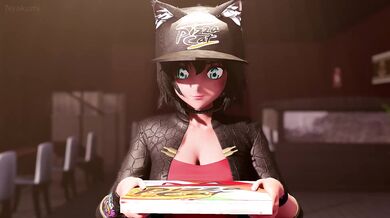 Pushed to the limit, Nyakumi can no longer hold back her desires as she rides the waves of ecstasy in this remixed hentai porn video