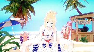 The stripping of stars and stripes, as Mordred fans join in the fun with Astolfo!