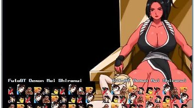 Sexual fantasies unlocked! Futa demon Mai Shiranui is broken and ready for your pleasure
