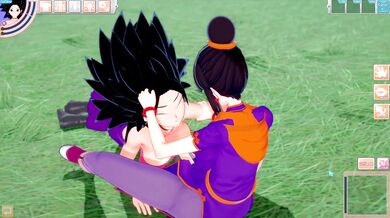 Mighty Caulifla and Her Futa Furry Take on the Sexy Chi-Chi!