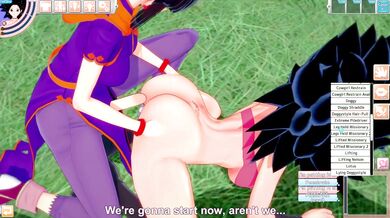 Mighty Caulifla and Her Futa Furry Take on the Sexy Chi-Chi!