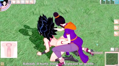 Mighty Caulifla and Her Futa Furry Take on the Sexy Chi-Chi!