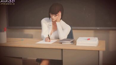 The Students and the Foot Fetish Teacher - Anna Williams POV