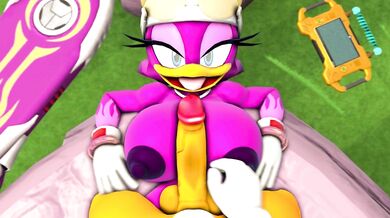 The Tail of Sarah Dellena - a tale of tits, fucking and the ocean waves