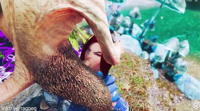 Snowy Day Double Penetration with Santa and Elf