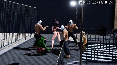 Martial arts masters punish local brutes in a sexy and brutal fashion