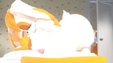 Tails and Vanilla have a wild wedding night with their friends while getting down and dirty in the bedroom [Leviantan581re]