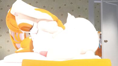 Tails and Vanilla have a wild wedding night with their friends while getting down and dirty in the bedroom [Leviantan581re]