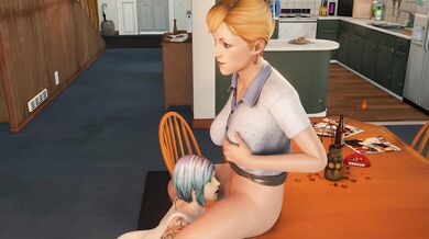 Watch as Chloe and Joyce explore each others bodies in a heated lesbian encounter that will leave you breathless