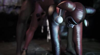 Mistress Harley Quinn Fulfills Her Slaves Ultimate Fantasy with Multiple Orgasms and Anal Explosions